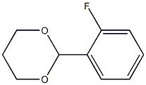 1,3-Dioxane,2-(2-fluorophenyl)-(9CI) Struktur