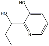 2-Pyridinemethanol,alpha-ethyl-3-hydroxy-(9CI) Struktur