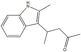 2-Pentanone,4-(2-methyl-1H-indol-3-yl)-(9CI) Struktur