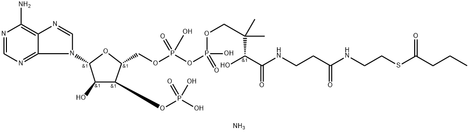 butanoyl CoenzyMe A (sodiuM salt) Struktur