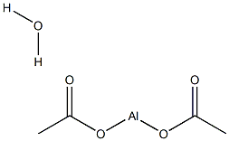 Basisches aluminium-acetat Struktur