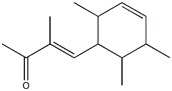 3-Buten-2-one,3-methyl-4-(2,5,6-trimethyl-3-cyclohexen-1-yl)-(4CI) Struktur