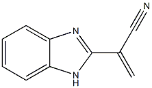 1H-Benzimidazole-2-acetonitrile,alpha-methylene-(9CI) Struktur