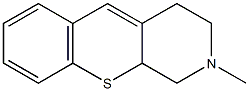 2H-[1]Benzothiopyrano[2,3-c]pyridine,1,3,4,10a-tetrahydro-2-methyl-(8CI) Struktur