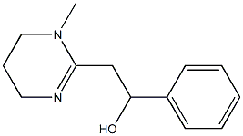 2-Pyrimidineethanol,1,4,5,6-tetrahydro-1-methyl-alpha-phenyl-(8CI) Struktur