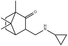 2-Bornanone,3-[(cyclopropylamino)methyl]-(8CI) Struktur