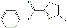 1-Pyrroline-5-carboxylicacid,2-methyl-5-phenyl-(8CI) Struktur