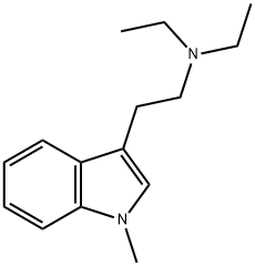 1H-Indole-3-ethanamine,N,N-diethyl-1-methyl-(9CI) Struktur