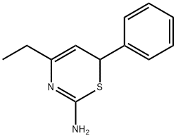 6H-1,3-Thiazin-2-amine,4-ethyl-6-phenyl-(9CI) Struktur