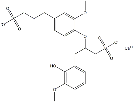 LIGNOSULFONIC ACID, CALCIUM SALT Structure