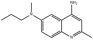 4,6-Quinolinediamine,N6,2-dimethyl-N6-propyl-(9CI) Struktur