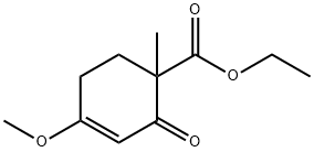 3-Cyclohexene-1-carboxylicacid,4-methoxy-1-methyl-2-oxo-,ethylester(5CI) Struktur