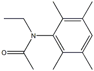 Acetanilide, 4-amino-N-ethyl-2,3,5,6-tetramethyl- (5CI) Struktur