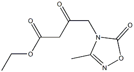 1,2,4-Oxadiazole-4(5H)-butanoicacid,3-methyl-bta,5-dioxo-,ethylester(9CI) Struktur