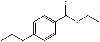 ethyl 4-propylbenzoate Struktur