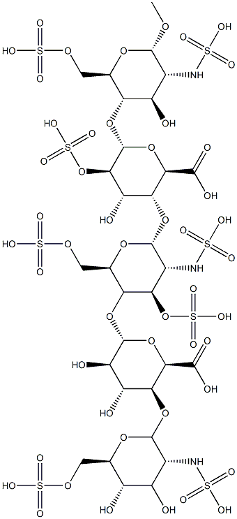 Fondaparinux
 Struktur