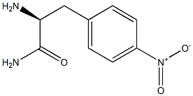 (αS)-α-Amino-4-nitrobenzenepropanamide Struktur