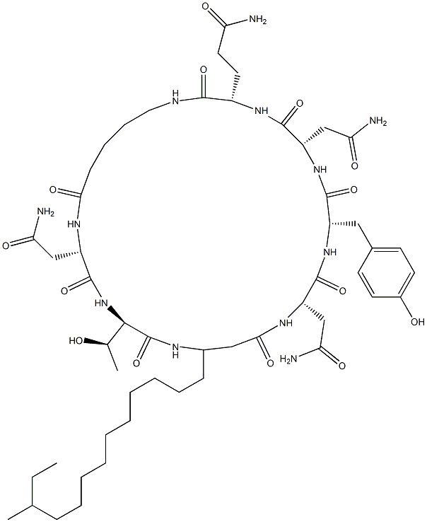 Bacillomycin F Struktur