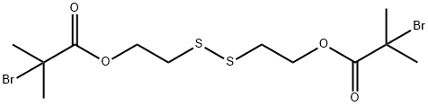 Bis[2-(2′-broMoisobutyryloxy)ethyl]disulfide Struktur