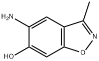 1,2-Benzisoxazol-6-ol,5-amino-3-methyl-(9CI) Struktur