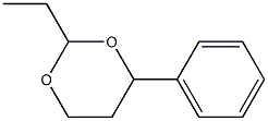 1,3-Dioxane,2-ethyl-4-phenyl-(9CI) Struktur