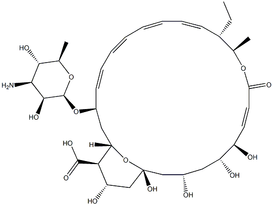 4-Hydroxytetramycin A Struktur