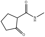 Cyclopentanecarboxamide, N-methyl-2-oxo- (6CI,9CI) Struktur