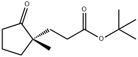 1,1-Dimethylethyl (1S)-1-methyl-2-oxocyclopentanepropanoate Struktur