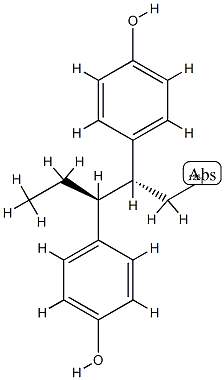 iodonorhexestrol Struktur