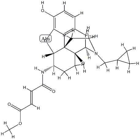 N-methylfunaltrexamine Struktur