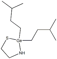 2-azanidylethanethiolate, bis(3-methylbutyl)germanium Struktur