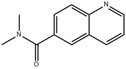 6-Quinolinecarboxamide,N,N-dimethyl-(9CI) Struktur