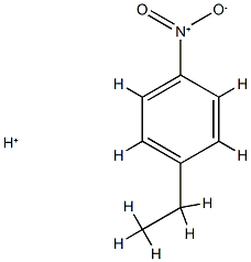 Benzene,  1-ethyl-4-nitro-,  conjugate  monoacid  (9CI) Struktur