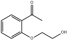 1-[2-(2-hydroxyethoxy)phenyl]ethanone Struktur