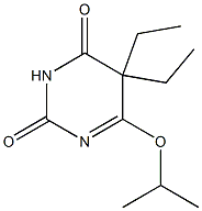 4-O-isopropyl barbitone Struktur