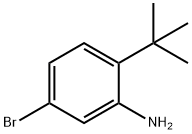 5-bromo-2-tert-butylphenylamine Struktur