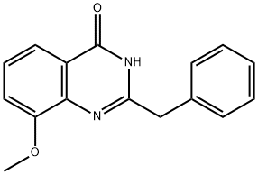 4(1)-Quinazolone,  2-benzyl-8-methoxy-  (3CI) Struktur