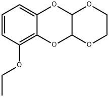 Benzo[b]-p-dioxino[2,3-e]-p-dioxin,  6-ethoxy-2,3,4a,10a-tetrahydro-  (5CI) Struktur