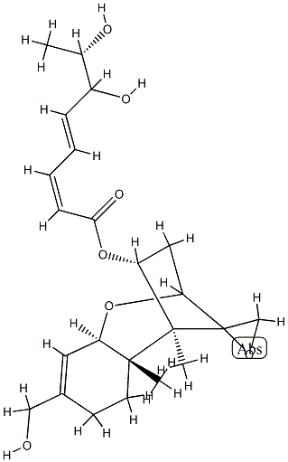 16-hydroxytrichodermadienediol A Struktur