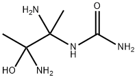 Urea,  (-alpha-,-bta--diamino--bta--hydroxy--alpha--methylpropyl)-  (2CI) Struktur