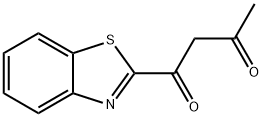 1,3-Butanedione,1-(2-benzothiazolyl)-(9CI) Struktur