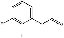 2,3-Difluorophenylacetaldehyde Struktur