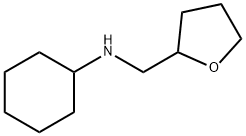 N-(oxolan-2-ylmethyl)cyclohexanamine Struktur