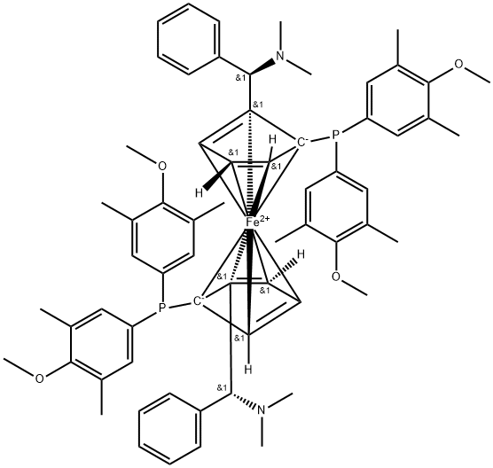 (aR,aR)-2,2'-Bis(a-N,N-diMethylaMinophenylMethyl)-(S,S)-1,1'-bis[di-(3,5-diMethyl-4-Methoxyphenyl)-phosphino]-ferrocene