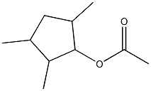 Cyclopentanol, 2,3,5-trimethyl-, acetate, (1-alpha-,2-ba-,3-ba-,5-alpha-)- (9CI) Struktur