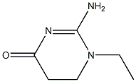 4(1H)-Pyrimidinone,2-amino-1-ethyl-5,6-dihydro-(9CI) Struktur