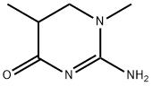 4(1H)-Pyrimidinone,2-amino-5,6-dihydro-1,5-dimethyl-(9CI) Struktur