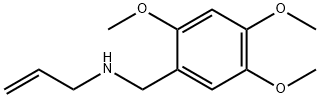 prop-2-en-1-yl[(2,4,5-trimethoxyphenyl)methyl]amine Struktur