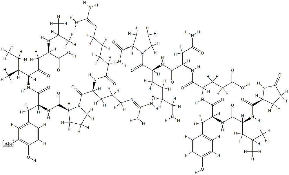 neurotensin, iodo-Tyr(11)- Struktur