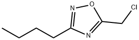 3-BUTYL-5-(CHLOROMETHYL)-1,2,4-OXADIAZOLE Struktur